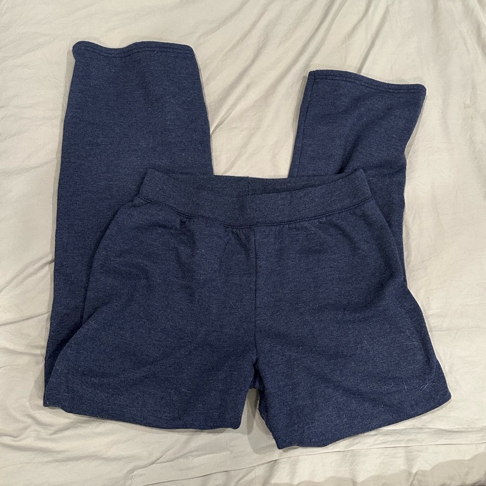 Hanes Navy Fleece Sweatpants